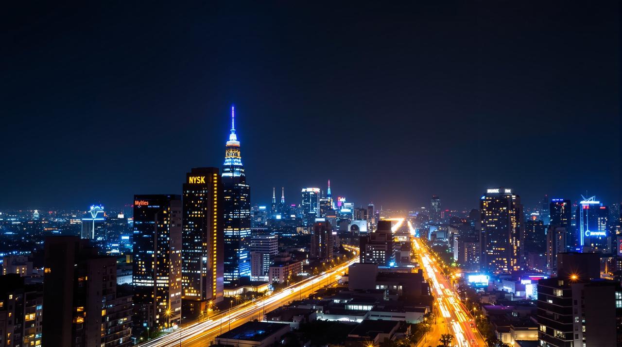 1080P：城市夜景延时摄影精选